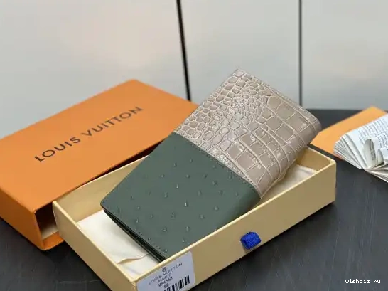 WIS LOUIS WALLET-10*19*2cm VUITTON BRAZZA 0512